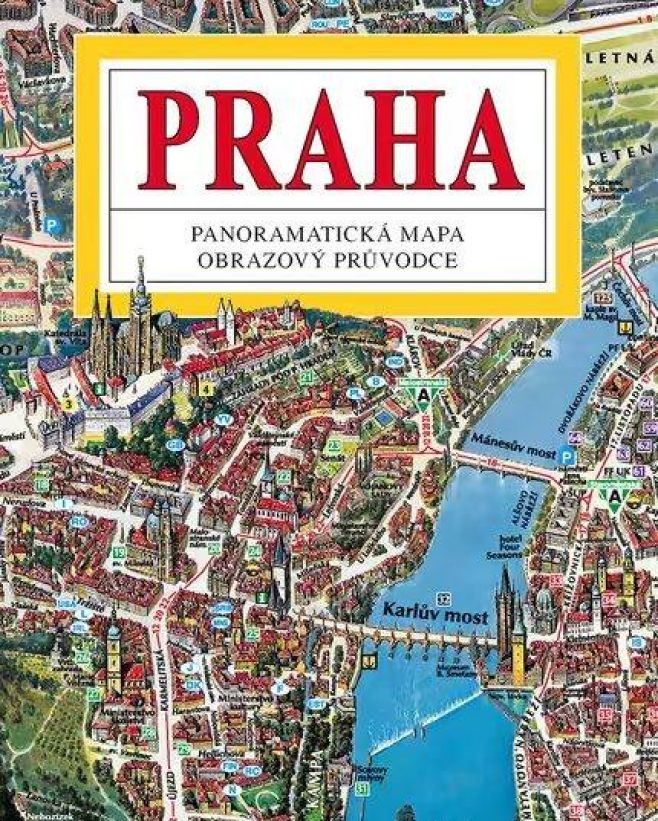 🎁Panoramatické mapy Prahy jsou praktický průvodce i velký obrázek, nad kterým děti vydrží dlouho plánovat. Díky...